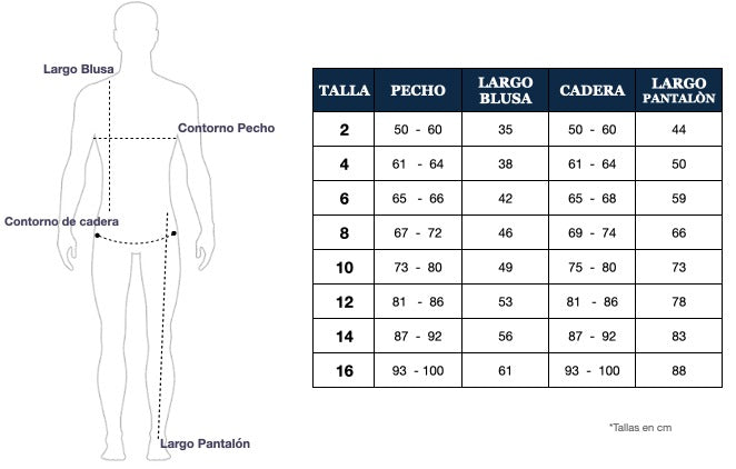 Pijama térmica para niño