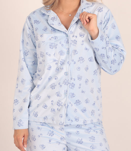 Pijama para hombre pantalón largo y blusa manga larga – Inspiraciones D`  Noche