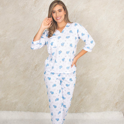 Pijama blusa tres cuartos