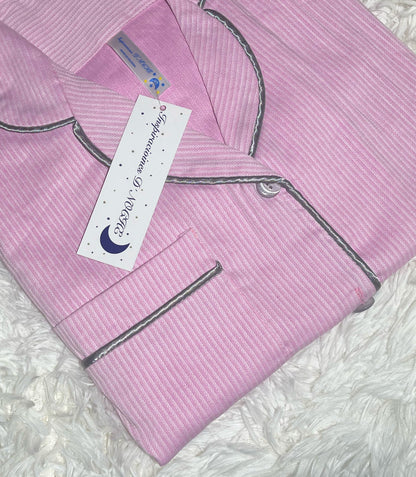 Pijama Clásica para Dama en  100% Algodón