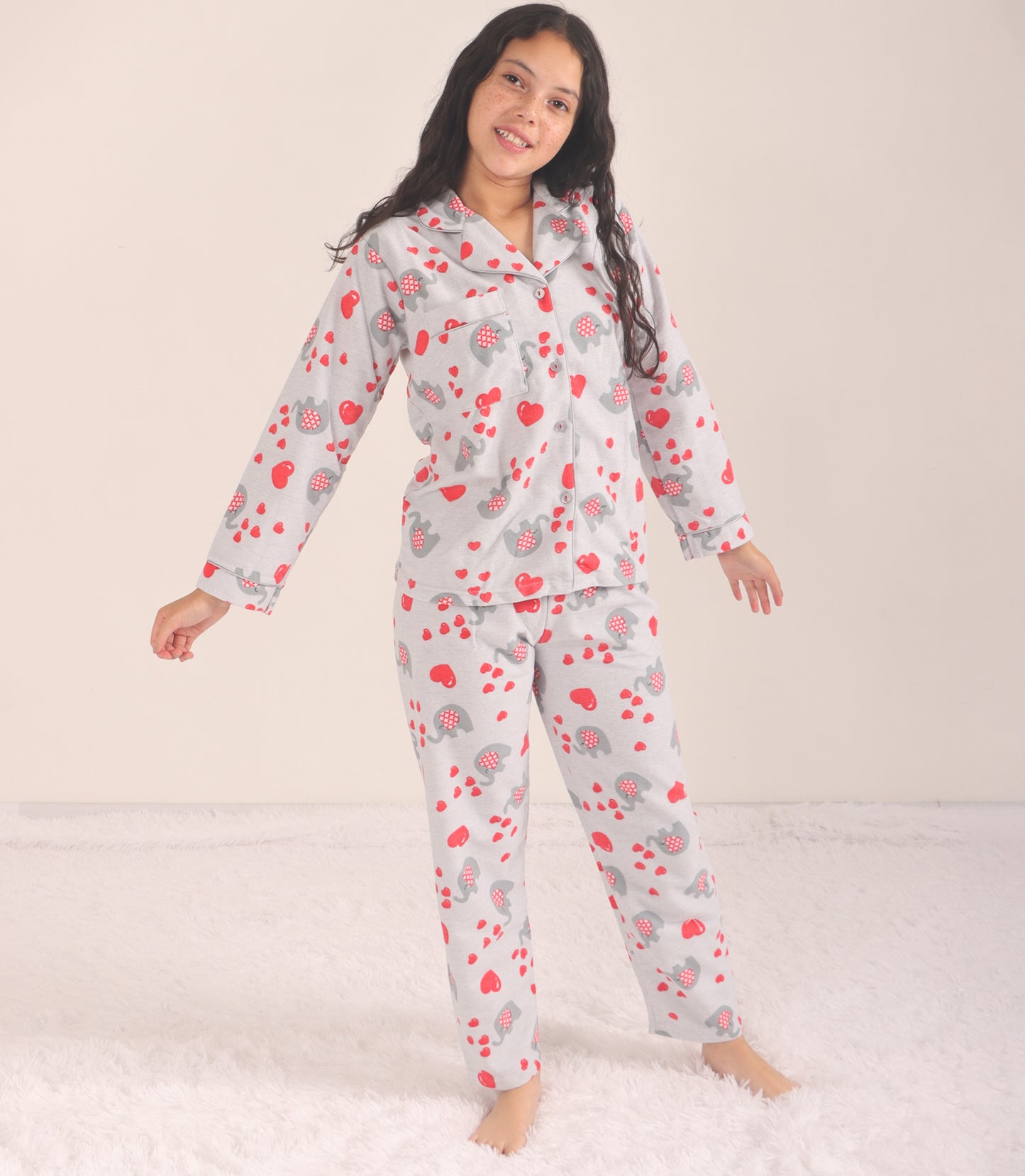 Pijama térmica para niña