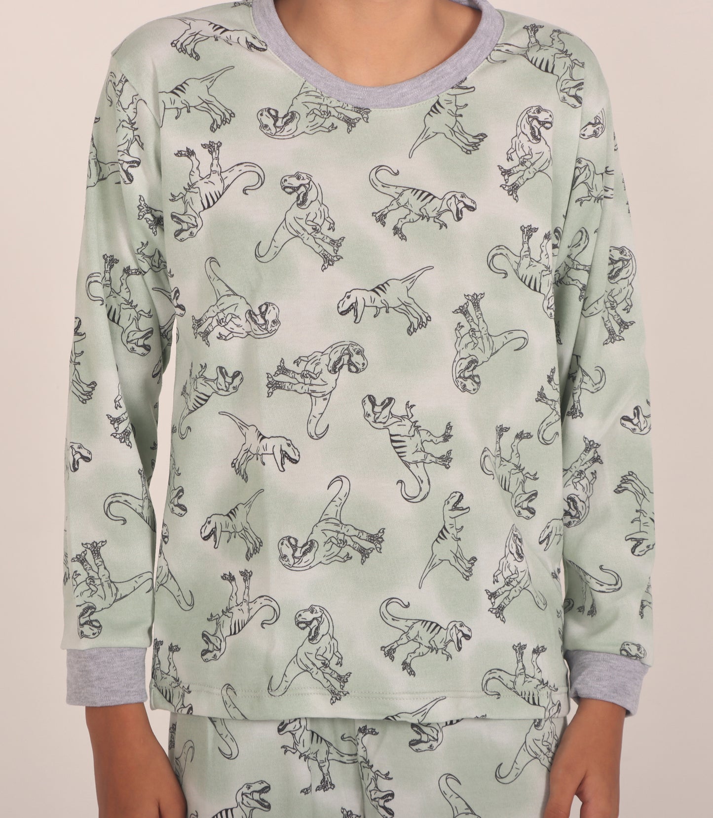 Pijama de dinosaurios para niño