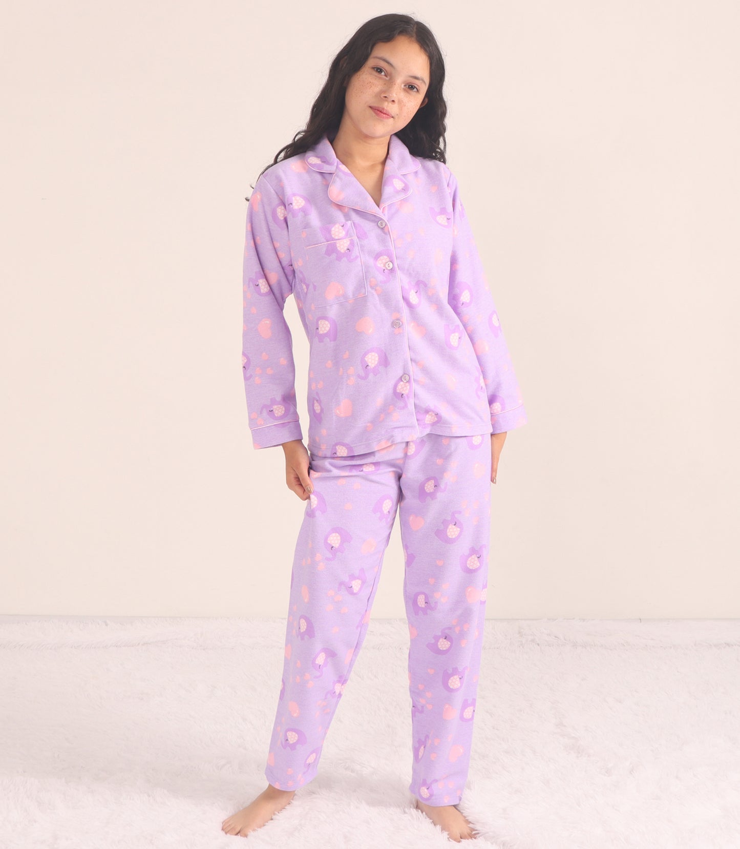 Pijama térmica para niña