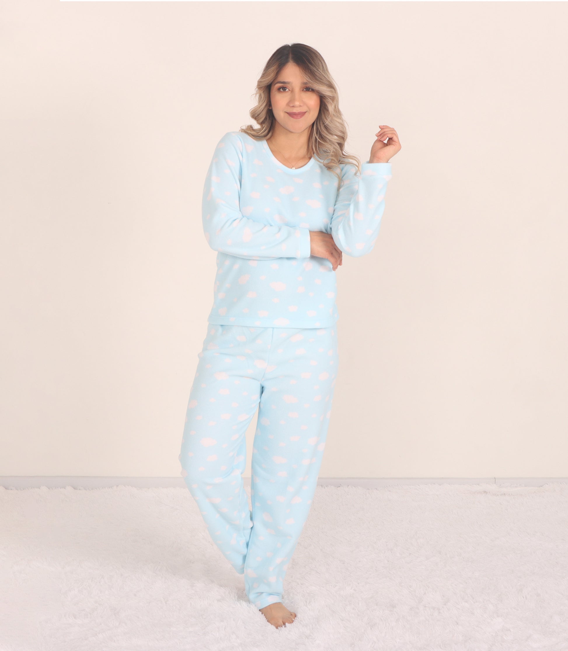 Pijama térmica para mujer - Pantalón largo pijama mujer - Yeti