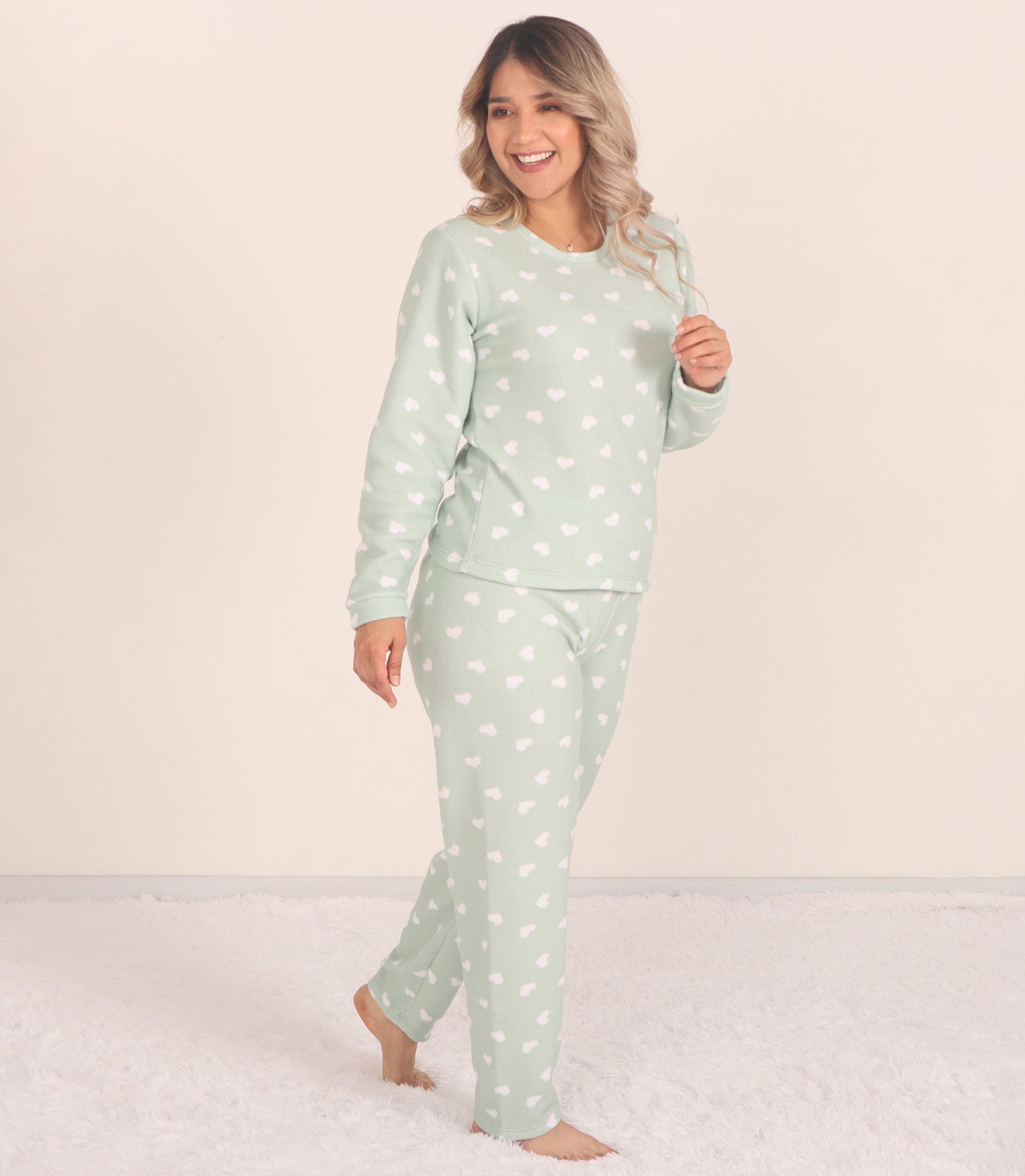Pijama térmica para mujer - Pantalón largo pijama mujer - Yeti