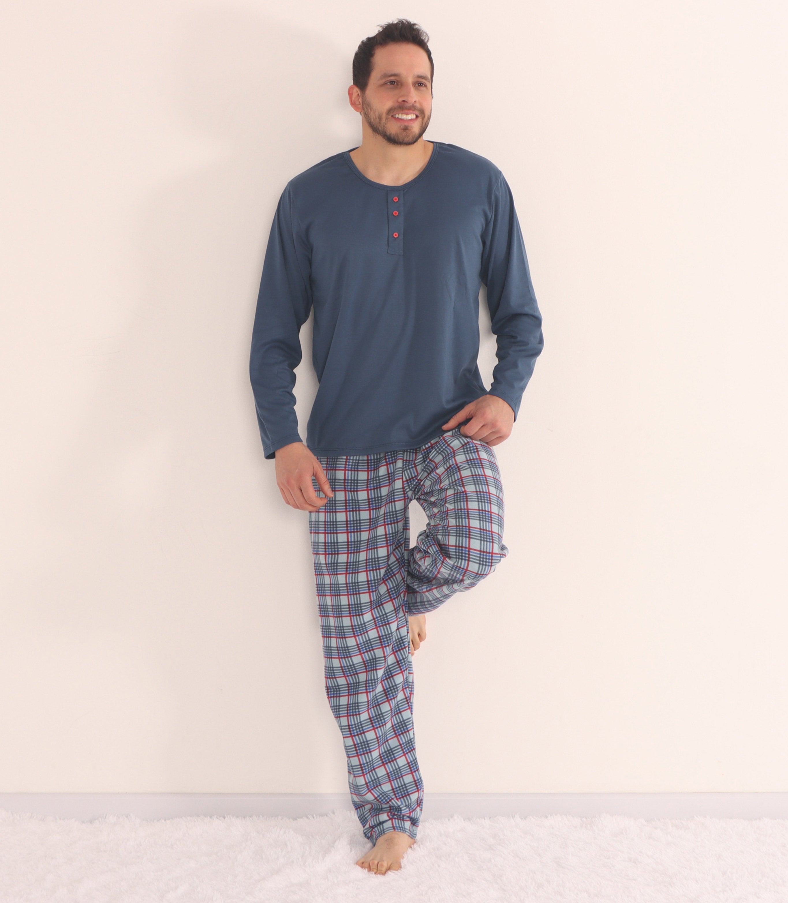 Pijama hombre pantalon outlet largo