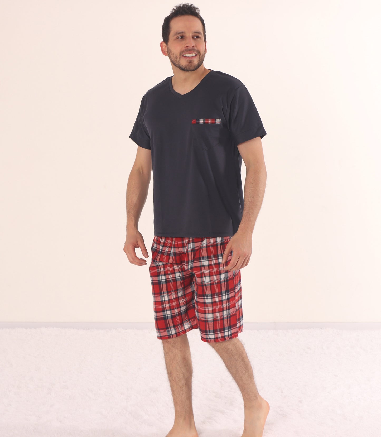 Pijama para hombre en bermuda